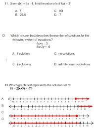 Workbook answer key unit 10. Algebra Practice Test