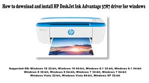 Because to connect the printer hp deskjet ink advantage 4675 to your device in need of drivers, then please download the driver below that is compatible with your device. Hp Deskjet Ink Advantage 3787 Driver And Software Downloads