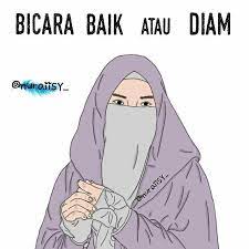 Disebut dokter abal abal karena bercadar ferihana ingin berdayakan via rappler.com. Gambar Kartun Muslimah Bercadar Bicara Baik Atau Diam Di 2021 Kartun Gambar Kartun Gambar