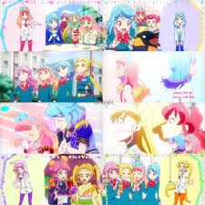 #yuki aine #aikatsu friends season 2 #i'm loving all the jeweling dresses so far. Aikatsu Friends Op1 Anime Friends Illustration
