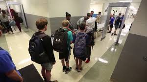 New york city's education department, for example, installed its first metal detectors in 1988 and currently runs screenings in more than 90 buildings. Georgetown County School District S New Metal Detectors Youtube