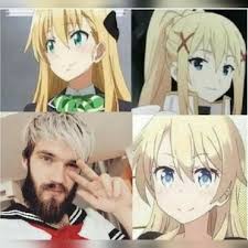 Her face is adorned with short, platinum blonde hair. Anime Girls With Blonde Hair Are So Beautiful Pewdiepiesubmissions