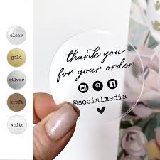 Personalizado Gracias Por Sus Pegatinas De Pedido Etiquetas Etsy In 2021 Custom Sticker Labels Packaging Stickers Business Labels
