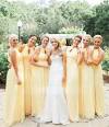 Bride Mustard Yellow Wedding Dress