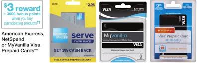 With the netspend prepaid card, you're in charge. Expired Walgreens Earn 3 000 Bonus Points 3 When Buying American Express Myvanilla Visa Or Netspend Gift Card Gc Galore