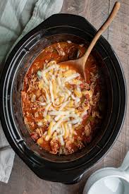 Slow Cooker Low Carb Bacon And Beef Chili The Magical Slow Cooker Recipe Slow Cooker Recipes Beef Low Carb Chili Lower Carb Meals