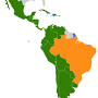 How many countries in Latin America from en.wikipedia.org