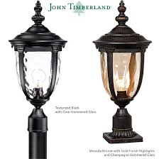 John Timberland Bellagio Carriage Style Outdoor Post Lights In 2020 Outdoor Post Lights Outdoor Hanging Lights Nautical Outdoor Lighting