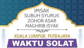 Kejohanan softball mssd gombak 2019. Waktu Solat Selangor 2020 Kajang