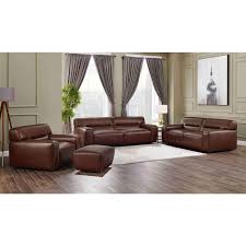 Real leather living room furniture sets. Sofa Sets Decor 4 Homes