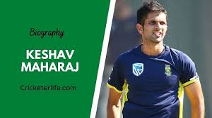 He made his test debut in november 2016. Keshav Maharaj Biography Age Height Wife Family Etc Cricketer Life