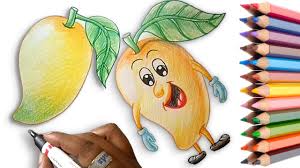 How To Draw A Mango Easy Step By Step Coloring Pages For Kids Toddler To Learn Drawing Youtube In this video i'll show you learn how to draw mango easy step by step for kids,drawing tutorial.