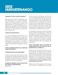 Por ello, es importante que cumplas siempre con tus horarios de trabajo de manera puntual. Memoria De Labores Colegio De Ingenieros De Guatemala By Colegio De Ingenieros De Guatemala Issuu