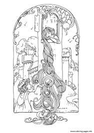 On the other hand, she needs rapunzel's hair to make her ageless. Adult Rapunzel Coloring Pages Printable