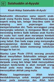 Minumnya hanya air kosong, makanannya sederhana. Kisah Salahuddin Al Ayyubi For Android Apk Download