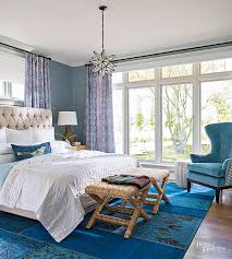 Master bedroom gray and blue audreyhomedesign co. Blue Bedroom Decorating Ideas Better Homes Gardens