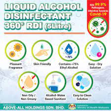 We are an experienced manufacturers' representative and distributor for industrial products that serve specifically for oil and gas, chemical. Liquid Alcohol Disinfectant 360 Rdi é…'ç²¾æ¶ˆæ¯'å‰‚ 70 75 Etyhl Alcohol Surface Cleaner Shopee Malaysia