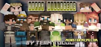 This place can give you donloads for your favriote minecraft mods, texture packs, and server plugins. Happy Villagers Addon 1 14 Minecraft Bedrock Addons Mod