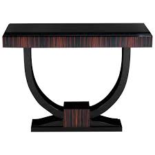 Art Deco Style Console With Macassar Veneer From A Unique Collection Of Antique And Modern Co Art Deco Console Table Art Deco Furniture Art Deco Coffee Table
