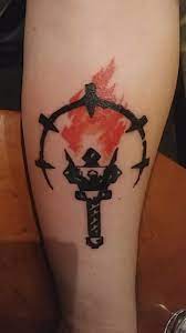 Darkest Dungeon Torch By Rosaland Club Tattoo Tempe Darkest Dungeon Club Tattoo Gaming Tattoo