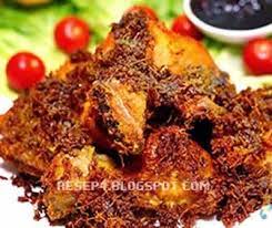 Resep Ayam Goreng Lengkuas Kuning Enak Resep Ayam Resep Masakan Ayam Goreng