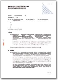 Weiteres bild meldenmelde das anstößige bild. Kaufvertrag Uber Eine Eigentumswohnung De Vertrag Download