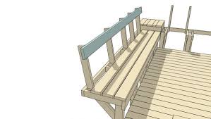 Afterwards, you should fill the gaps with wood putty and let the compound dry out properly. Remodelaholic How To Build Space Saving Deck Benches For A Small Deck