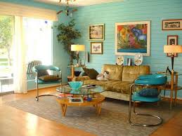 You likely buy decorating items as matching duos, and that's smart: Home Design And Decor Decorating 50 S Style House Ideas 50s Style House Ideas Living Room Retro Living Rooms Retro Apartment Decor Retro Home Decor