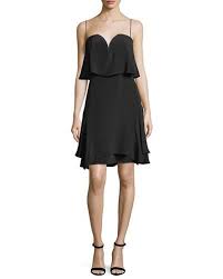 Trina Sweetheart Tiered Silk Cocktail Dress In Black Silk Cocktail Dress Dresses Cocktail Dress