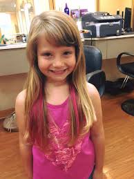 Girls look cute with bangs at the front, but a slicked back boyish touch looks sassy too! Little Girl Short Haircut With Bangs By Haircut For Kid Girl Medium