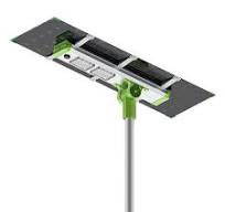 150w/200w Double-sided Panel Split Solar Street Light ...
