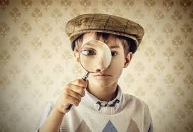 This Is Photo Of A Young Boy Wearing A Sherlock Holmes Style Hat He Is Holding A Magnifying Glass To His Context Clues Worksheets Context Clues Mystery Books