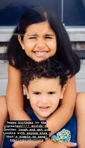 Alessia with best friend Olivia