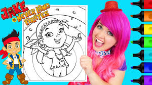 You will be shocked as soon as you look what amazingly lovely masterpieces these puny tiny children can create in the form of the end coloring pages. Coloring Izzy Jake And The Neverland Pirates Coloring Page Prismacolor Markers Kimmi The Clown Youtube