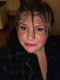 Right before getting soaked today