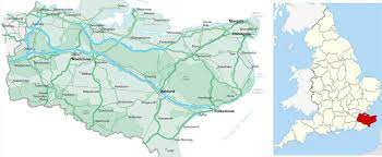 Towns In Kent Map Map Of Kent - Visit South East England