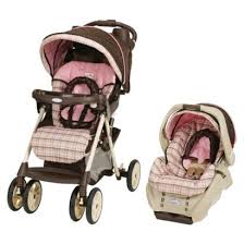 Graco Alano Erin Tan Seat Brown Stroller Pink Tan Brown Sage Plaid Pattern 179 Fro Baby Strollers Travel System Baby Girl Strollers Travel System