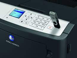 Flexible and productive device with high print speed and versatile paper management. Konica Minolta Bizhub 4000p B W Network Printer Mbs Works