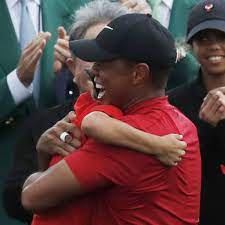 Tiger Woods Son Charlie And Daughter Sam Give Him Sweetest Masters Gift Ever