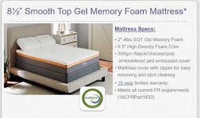 Natures Sleep 78525350 Belize 8 5 Quilted Gel Memory Foam Mattress Queen In 2020 Gel Memory Foam Mattress Memory Foam Mattress Foam Mattress