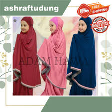 Thank you telekung siti khadijah for the surprise gift <3. Telekung Telekung Siti Khadijah Ready Stock Telekung Arafah Lace Budak Exclusive Vietnam Shopee Malaysia