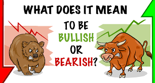 These examples are from corpora and from sources on the web. What Does It Mean To Be Bullish Or Bearish Pennystocks Com