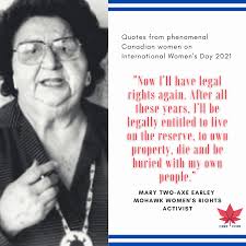 Visit the pov hot docs hub for more coverage from this year's festival. Crrf Fcrr On Twitter Crrf Celebrates The Heroines Who Have Fought For The Improvement Of Race Relations Across Canada With A Quote From Mohawk Womensrights Activist Mary Two Axe Earley Iwd2021 Womensday
