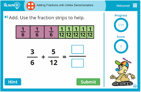 Add and subtract fractions with like denominators. Interactive Math Lesson Adding Fractions With Unlike Denominators