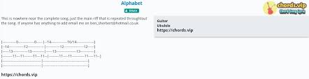 So, gather around a campfire, or a living room, and sing away! Chord Alphabet Dilute Tab Song Lyric Sheet Guitar Ukulele Chords Vip