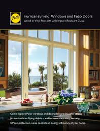 Pella 250 series are vinyl windows, not wood. Hurricaneshield Impact Resistant Windows And Patio Doors Pella Pdf Catalogs Documentation Brochures