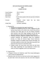 Setiap guru pada satuan pendidikan berkewajiban menyusun rpp. Top Pdf 8 Rpp Kurikulum 2013 Sma Biologi Bakteri 123dok Com