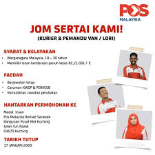 Maklumat kekosongan ini adalah seperti yang diiklankan. Iklan Jawatan Kerani Pos Malaysia Kerja Kosong Kerajaan