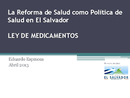 Reforma de salud en el salvador: Legislacin Sanitaria En El Salvador Ministerio De Salud