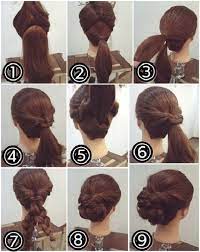 Super Easy Braided Bun In 9 Simple Steps Chikk Net Short Hair Updo Short Hair Makeup Hair Styles